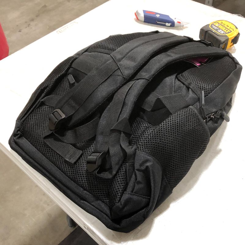 Photo 1 of Veballensty 17.3 Inch Travel Laptop Backpack, Anti-Theft College School Computer Bookbag with USB Chargering Port Fits Women& Men for School Travel Business (Black)
