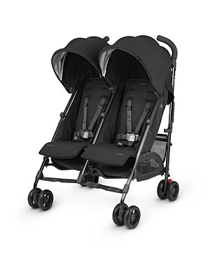 Photo 1 of G-Link 2 Double Stroller by Uppababy in Jake Black
