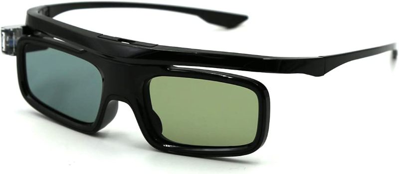 Photo 1 of 3D Glasses, Active Shutter Rechargeable Eyewear for 3D DLP-Link Projectors Cocar Toumei
