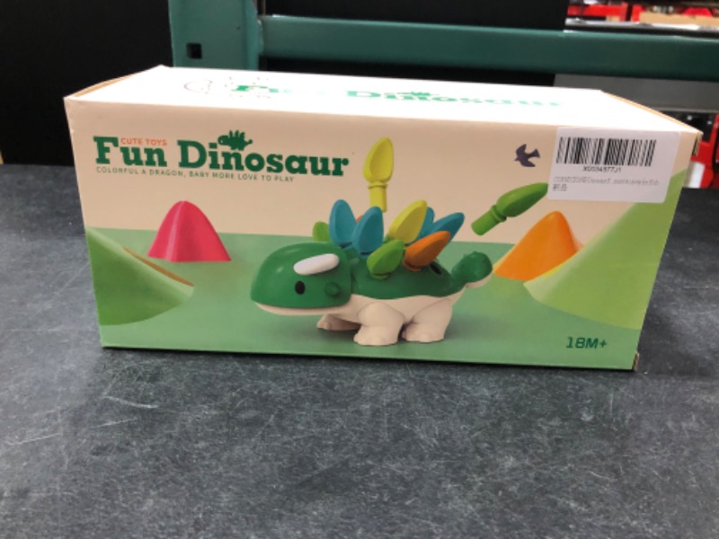 Photo 2 of CORNICIONE Dinosaur Plugging Toy,Fine Motor Skills,Exercise Hand Eye Coordination,Early Development Activity for Kids
