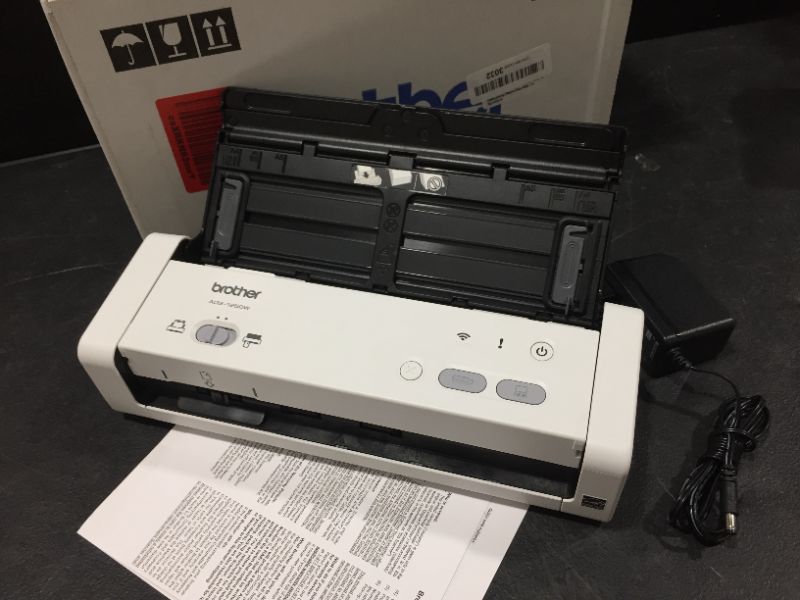 Photo 3 of Brother Wireless Portable Compact Desktop Scanner RADS1250W REFURBISHED
