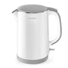 Photo 1 of  Electric Kettle, Miroco Double Wall 100% Stainless Steel BPA-Free Cool Touch Tea Kettle with 1500W Fast Boiling Heater