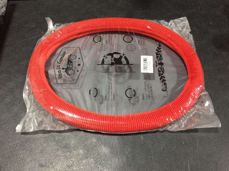 Photo 2 of Bling Steering Wheel Cover Red 