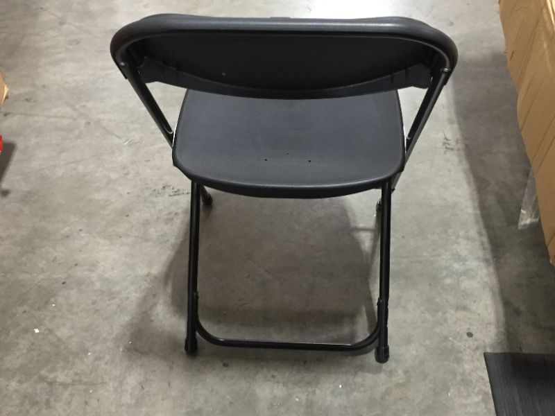 Photo 5 of Flash Furniture HERCULES Plastic Student/School Chairs, Black, 10/Pack (LE-L-3-BK-GG)