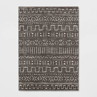 Photo 1 of Avriel Modern Geometric Rug Gray - Project 62™, 7'10" x 10'