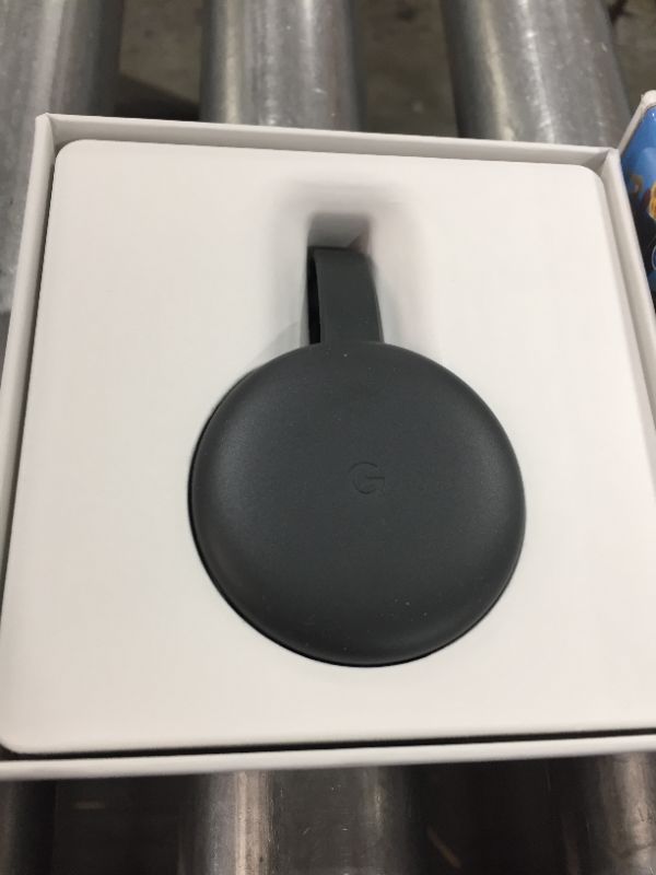 Photo 3 of Google Chromecast - 3rd Generation - Streaming Media Player - Black
