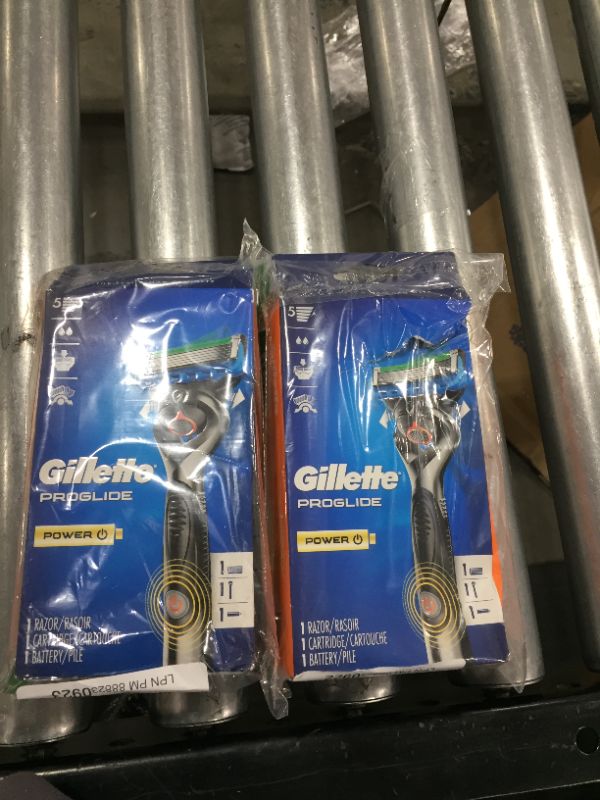 Photo 2 of 2 PACK - Gillette Fusion 5 ProGlide Power Razor 1 Razor by Gillette
