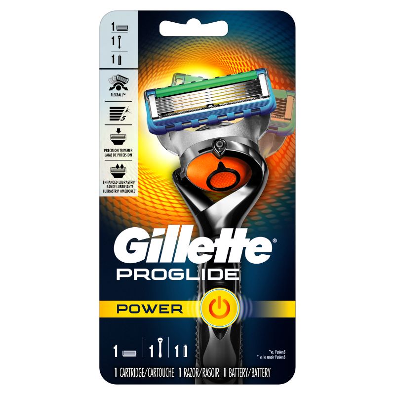 Photo 1 of 2 PACK - Gillette Fusion 5 ProGlide Power Razor 1 Razor by Gillette
