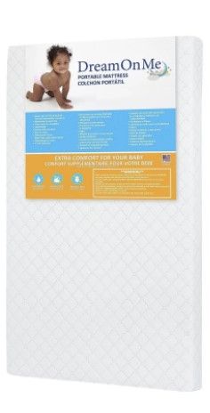 Photo 1 of Dream On Me Portable Crib Mattress
24IN X 38IN