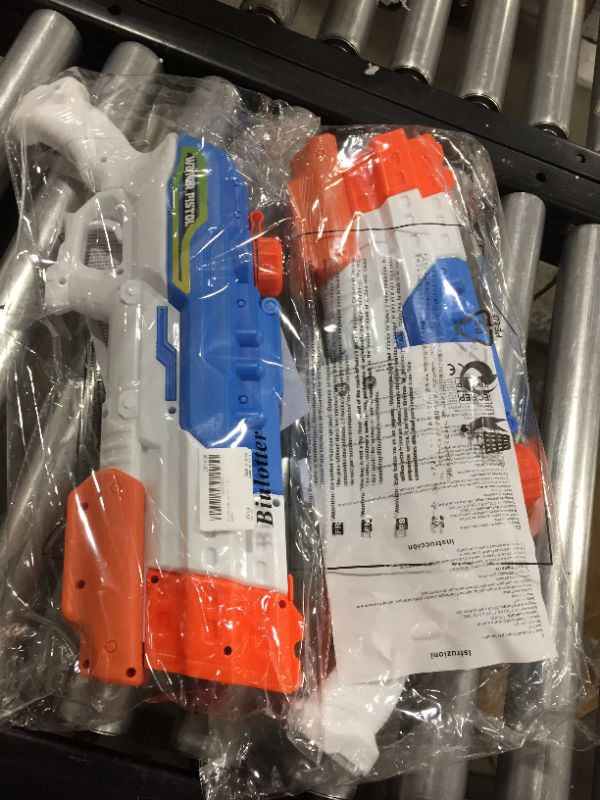 Photo 1 of 2 PACK - Biulotter Water Guns for Kids Adults, 4 Nozzles 1200cc Water Gun Pistol Squirt Gun for Water Fight Swimming Beach Water Toy 30-35 Feet Shooting Range for Kid&Adult
