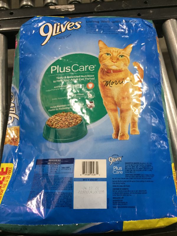 Photo 3 of 9Lives Plus Care Dry Cat Food Bonus Bag, 13.2-Pound
EXPIRED