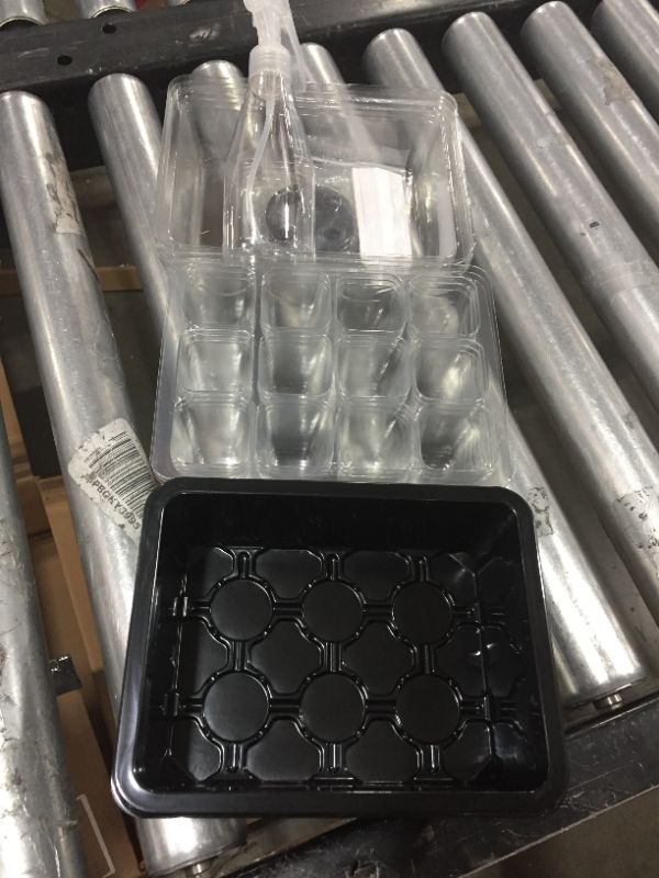 Photo 2 of 3 Pcs/Set 12 Cells Seedling Trays Seed Starter Box Plant Flower Grow Starting Germination Pot