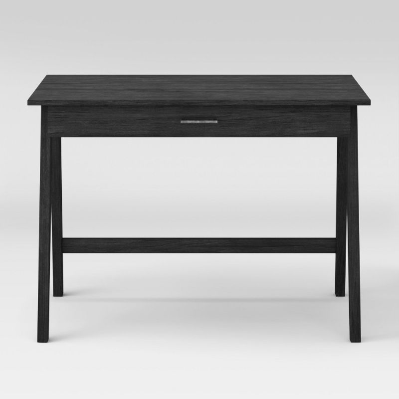 Photo 1 of Paulo Wood Writing Desk with Drawer - Project 62™
