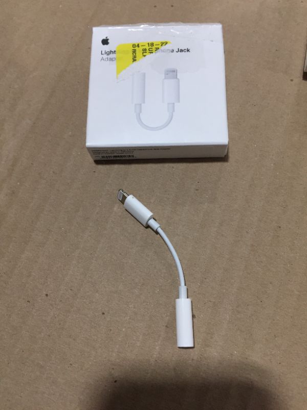 Photo 3 of 6 PACK! Apple Lightning to 3.5 mm Headphone Jack Adapter
