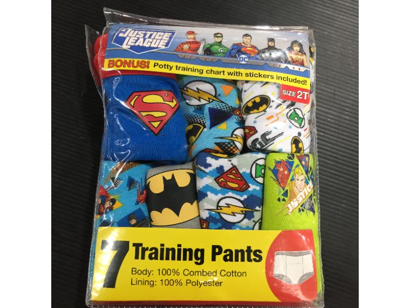 Photo 2 of DC Comics Baby Justice League Potty Training Pants Multipack
