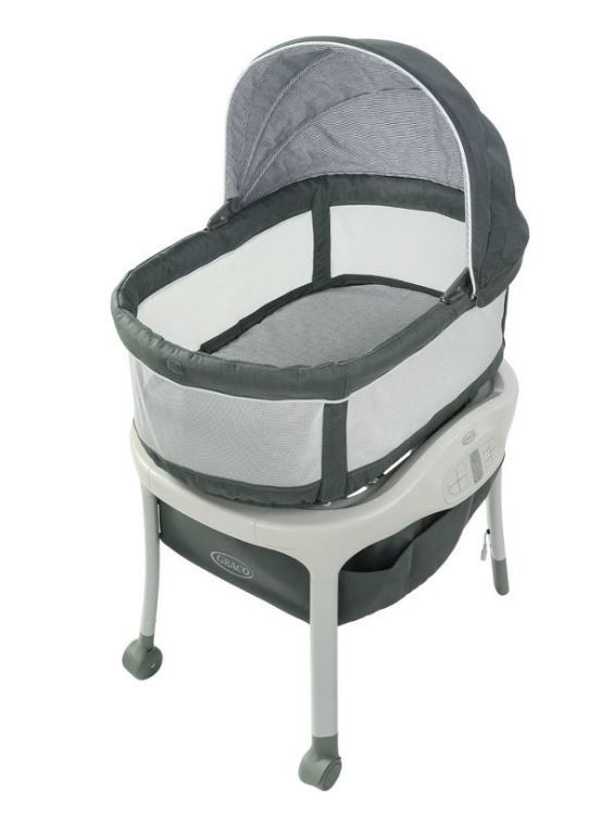 Photo 1 of Graco Sense2Snooze Bassinet with Cry Detection Technology

