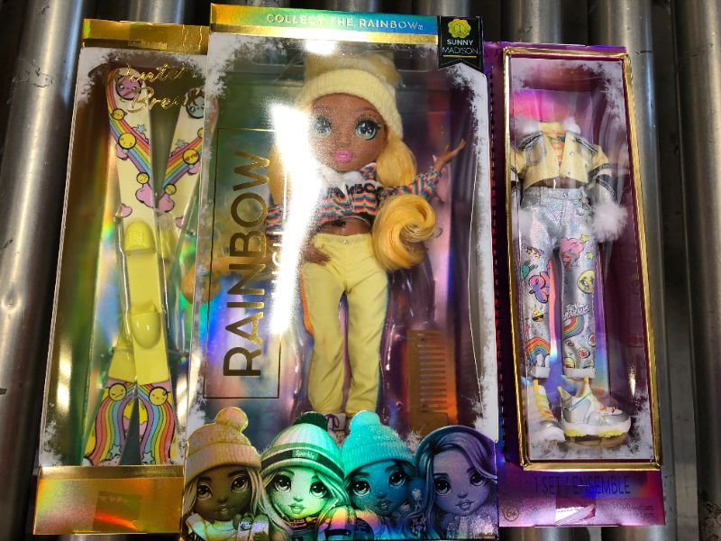 Photo 2 of Rainbow High Winter Break Sunny Madison Fashion Doll
