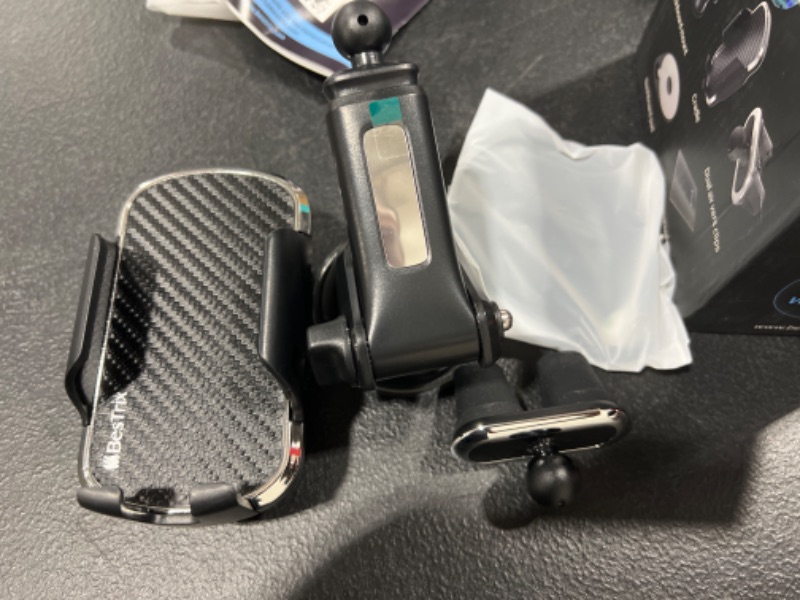 Photo 1 of BesTrix Phone Mount for Car – Car Phone Holder Mount, Dashboard, Windshield, and Air Vent– for All Cars, Installs in Minutes – Holds All Phones up to 6.7”– Phone Holder for Car Dashboard
