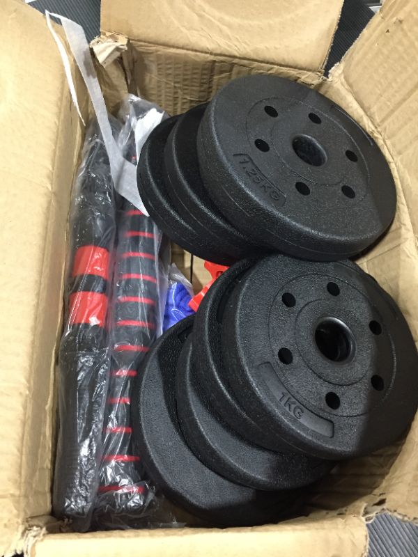 Photo 1 of Adjustable Dumbbells, Weight Set