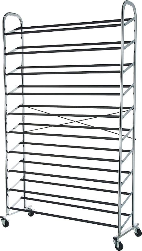 Photo 1 of Amazon Basics - Shoe Rack for 50 Pairs of Shoes
