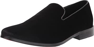 Photo 1 of Enzo Romeo Men's Fashion Formal Tuxedo Slip On Loafer Velvet Dress Shoes SKO03 in size 11