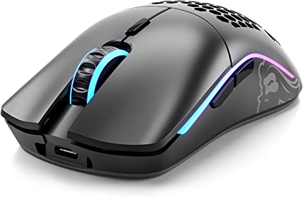 Photo 1 of Glorious Model O- (Minus) Wireless Gaming Mouse - RGB 65g Lightweight Wireless Gaming Mouse (Matte Black)