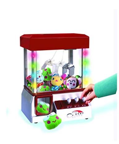 Photo 1 of The Claw Toy Grabber Machine with Flashing Lights & Sounds and Animal Plush