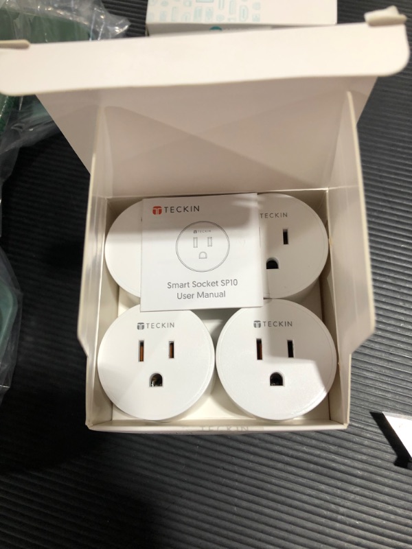 Photo 2 of Smart Plug Amysen - Alexa, Echo & Google Home – Only WiFi 2.4G (4- Pack)