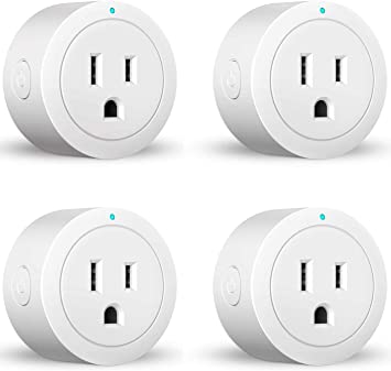 Photo 1 of Smart Plug Amysen - Alexa, Echo & Google Home – Only WiFi 2.4G (4- Pack)