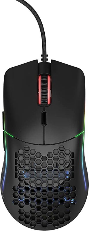 Photo 1 of Glorious Gaming Mouse - Model O 67 g Superlight Honeycomb Mouse, Matte Black Mouse, USB Gaming Mouse