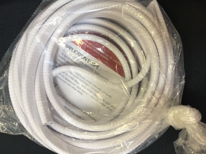 Photo 1 of FOSLUOC Weather Stripping Seal Strip for Doors, Wardrobe and Cupboard, Cabinet Door Gap Filling, Weather Striping can Buffer, Keep Cleaning and Dry, Composite Material