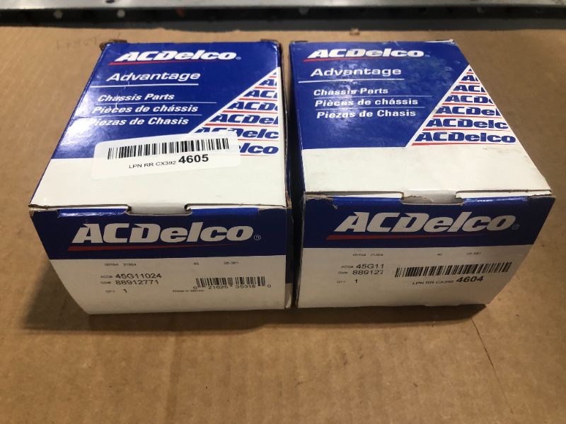 Photo 1 of ACDelco Control Arm & Components, Professional Suspension Control Arm Bushing - Rear Upper - P/N 45G11024 2 Pack