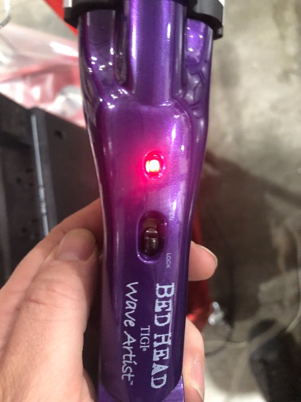 Photo 2 of Bed Head Wave Artist Deep Waver for Beachy Waves Generation II 400 Yes 2 Inch Hair Straightner & Styling in Purple