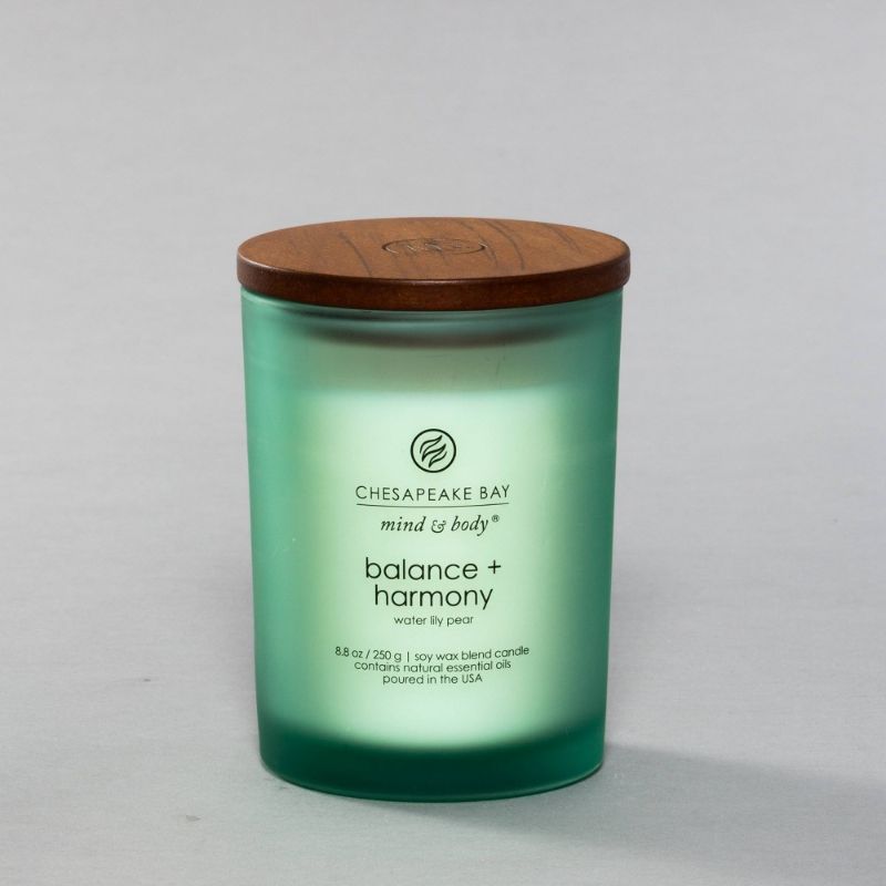 Photo 1 of Chesapeake Bay Candle Balance + Harmony, Water Lily Pear, 8.8 Oz | CVS