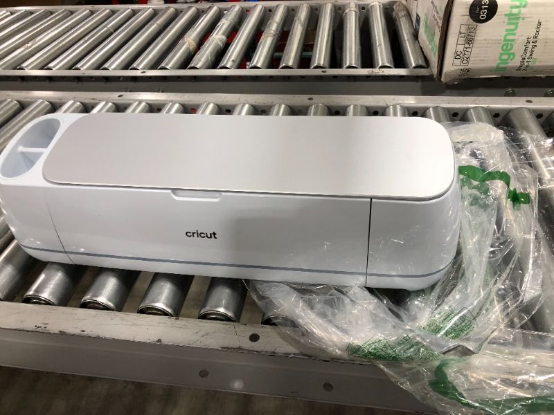 Photo 1 of Cricut Maker 3 - Smart Cutting Machine, 2X Faster & 10X Cutting Force, Matless Cutting with Smart Materials, Cuts 300+ Materials, Bluetooth Connectivity, Compatible with iOS, Android, Windows & Mac
