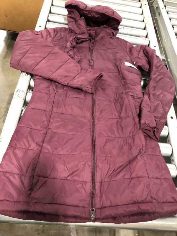 Photo 2 of Amazon Essentials Women's Lightweight Water-Resistant Hooded Puffer Coat (Available in Plus Size)
XS