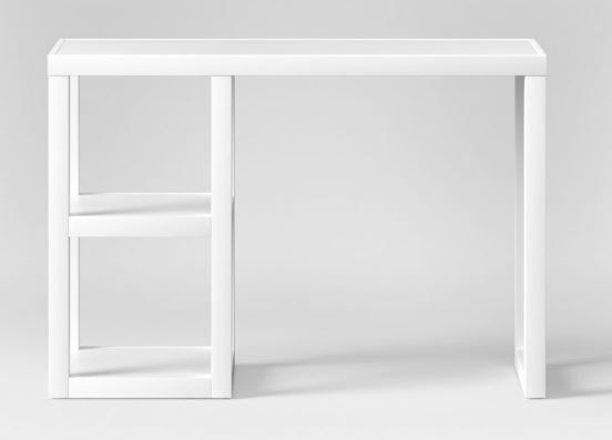 Photo 1 of Wood Writing Desk with Storage - Threshold™