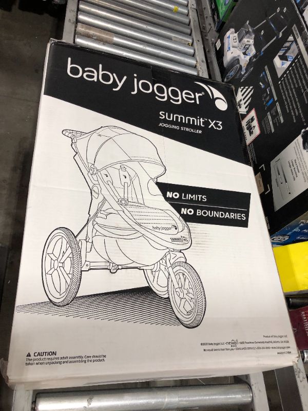 Photo 3 of Baby Jogger Summit X3 Stroller, Black and Gray