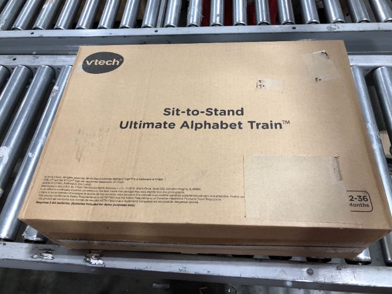 Photo 3 of VTech Sit-to-Stand Ultimate Alphabet Train (Frustration Free Packaging)
