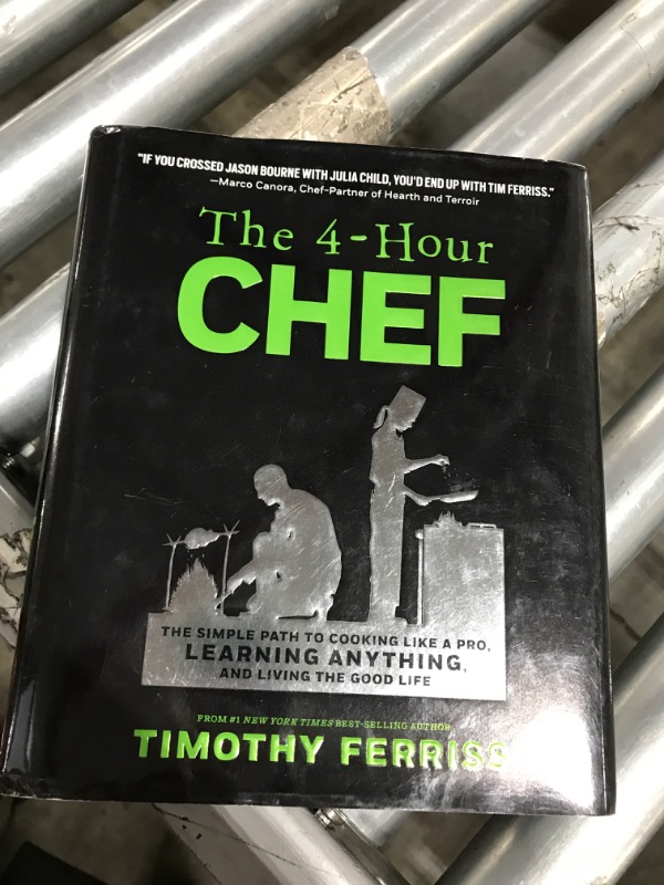 Photo 2 of The 4-Hour Chef: The Simple Path to Cooking Like a Pro, Learning Anything, and Living the Good Life Hardcover