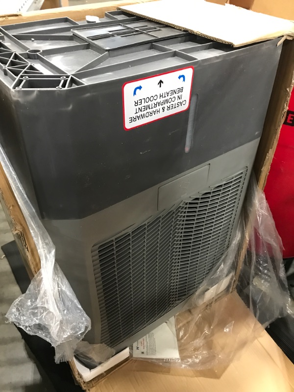 Photo 2 of Hessaire MC37M Evaporative Cooler, 3,100 CFM, Gray
