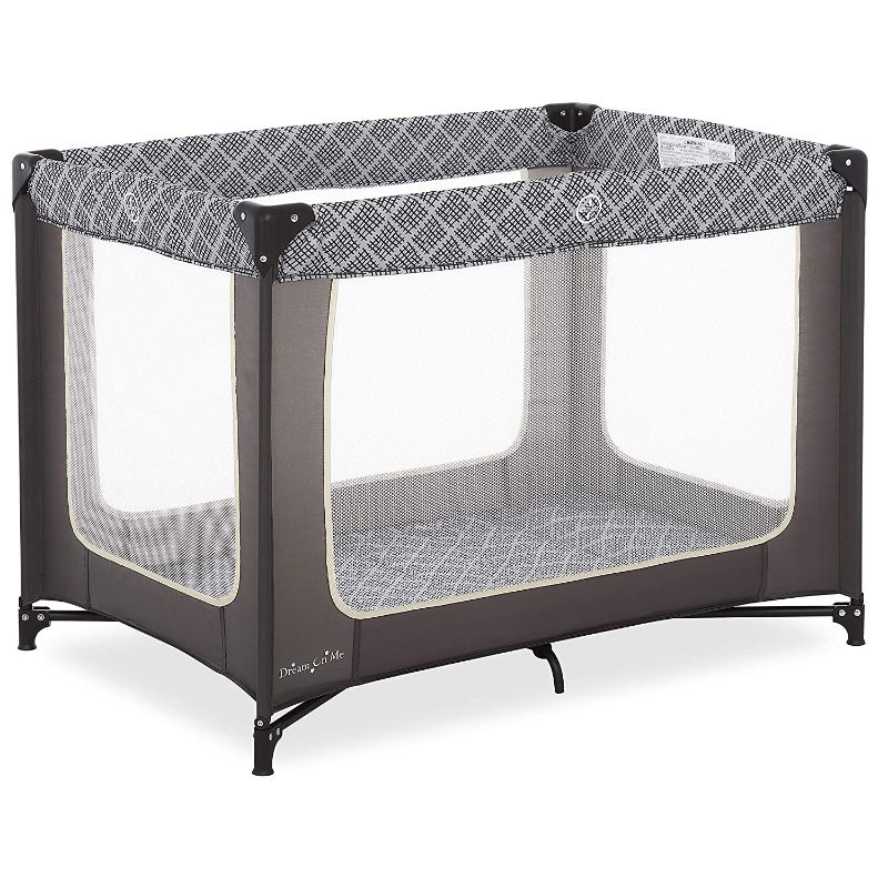 Photo 1 of Dream On Me Zoom Portable Playard, Dark Grey
