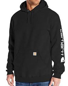 Photo 1 of Carhartt Men's Loose Fit Midweight Logo Sleeve Graphic Sweatshirt L