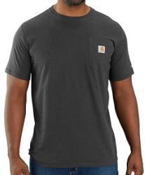 Photo 1 of Carhartt Men's Force Relaxed Fit Midweight Short Sleeve Pocket T-Shirt 2XL