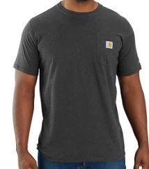 Photo 1 of Carhartt Men's Force Relaxed Fit Midweight Short Sleeve Pocket T-Shirt 2XL
