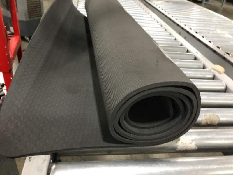 Photo 2 of 24" X 72" X 7 Yoga Mat - Black
