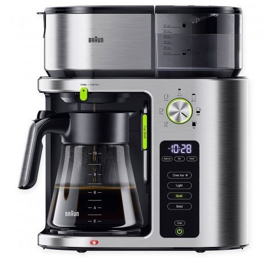 Photo 1 of Braun MultiServe 10-Cup Stainless Steel Coffee Maker