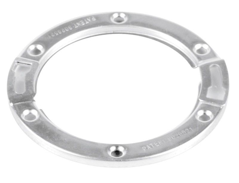 Photo 1 of 7 in. Stainless Steel Toilet Flange Replacement Ring
