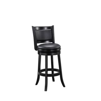 Photo 1 of 29" Augusta Swivel Barstool Wood - Boraam

