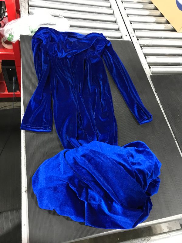 Photo 1 of Blue Dress, velvet. Large.